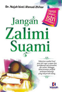 Jangan Zalimi Suami